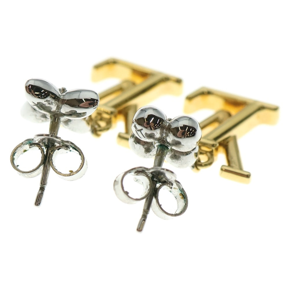 LOUIS VUITTON(ルイヴィトン) ピアス・パンダント LVアイコニックフラワー ピアス ゴールド×シルバー GP M01287