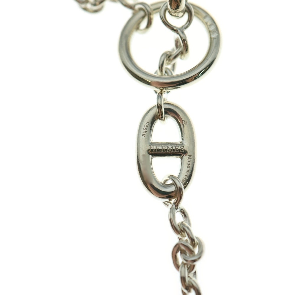 HERMES(エルメス) Chaine Dancre Farandole long necklace 120 シェーヌダンクル ファランドール ロング ネックレス シルバー