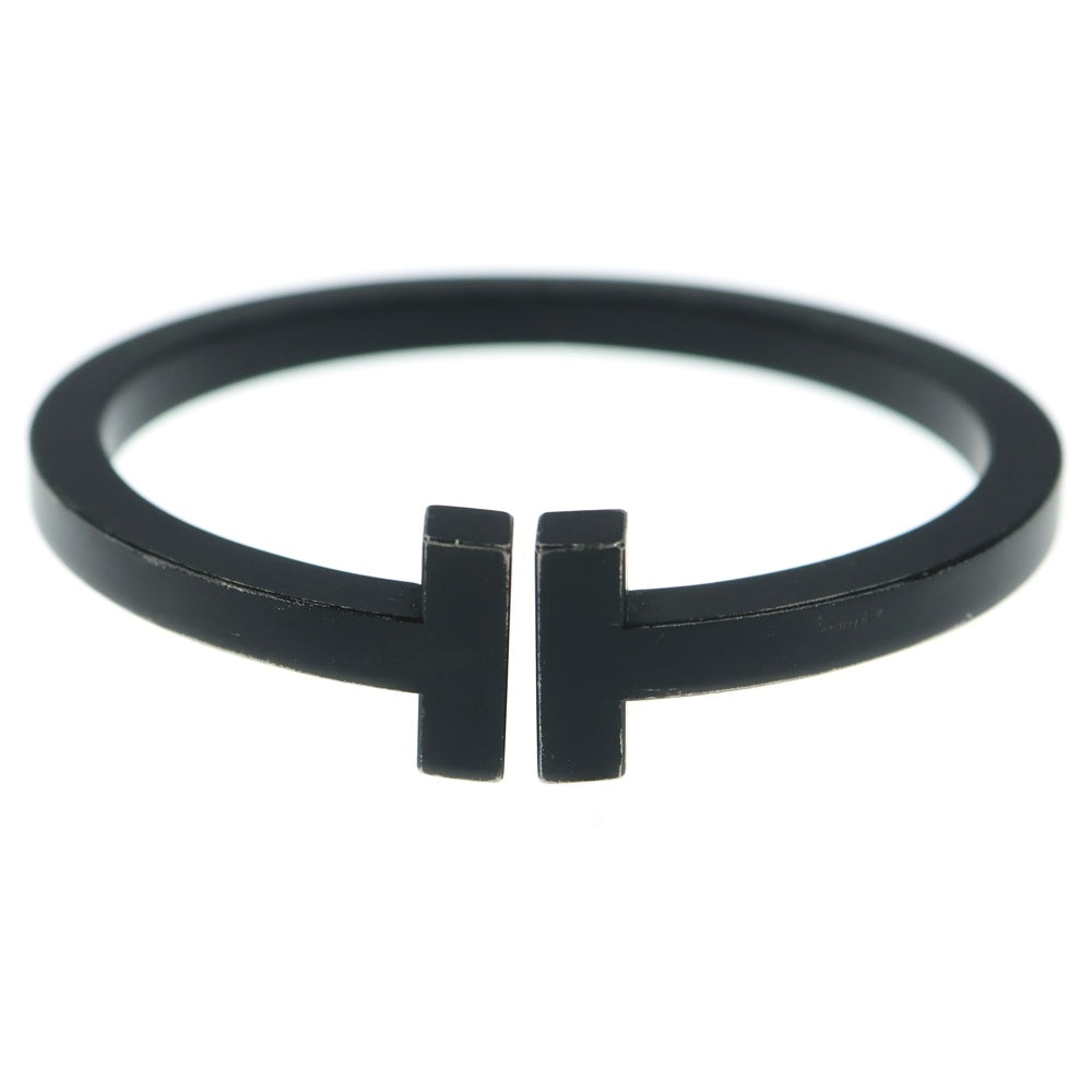 TIFFANY & Co.(ティファニー) Tスクエア ブレスレット バングル ブラックコーティング