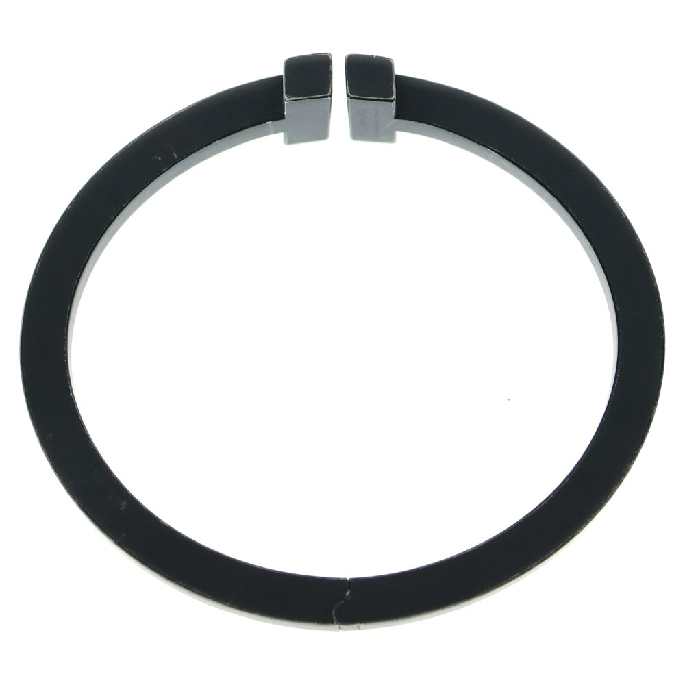 TIFFANY & Co.(ティファニー) Tスクエア ブレスレット バングル ブラックコーティング