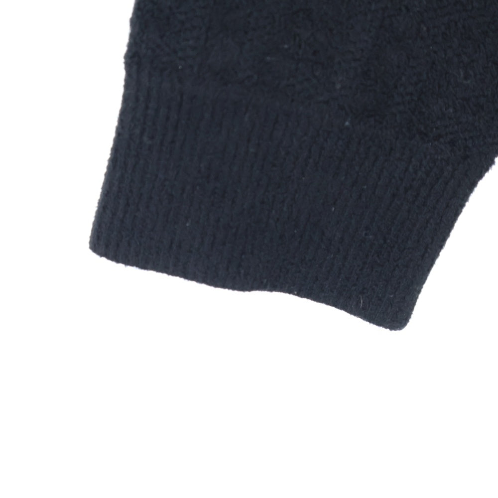 FENDI(フェンディ) 20AW ズッカ総柄 バックロゴ ジャガード レーヨン タートルネック 長袖 ニット セーター ブラック FZX605 AEEI