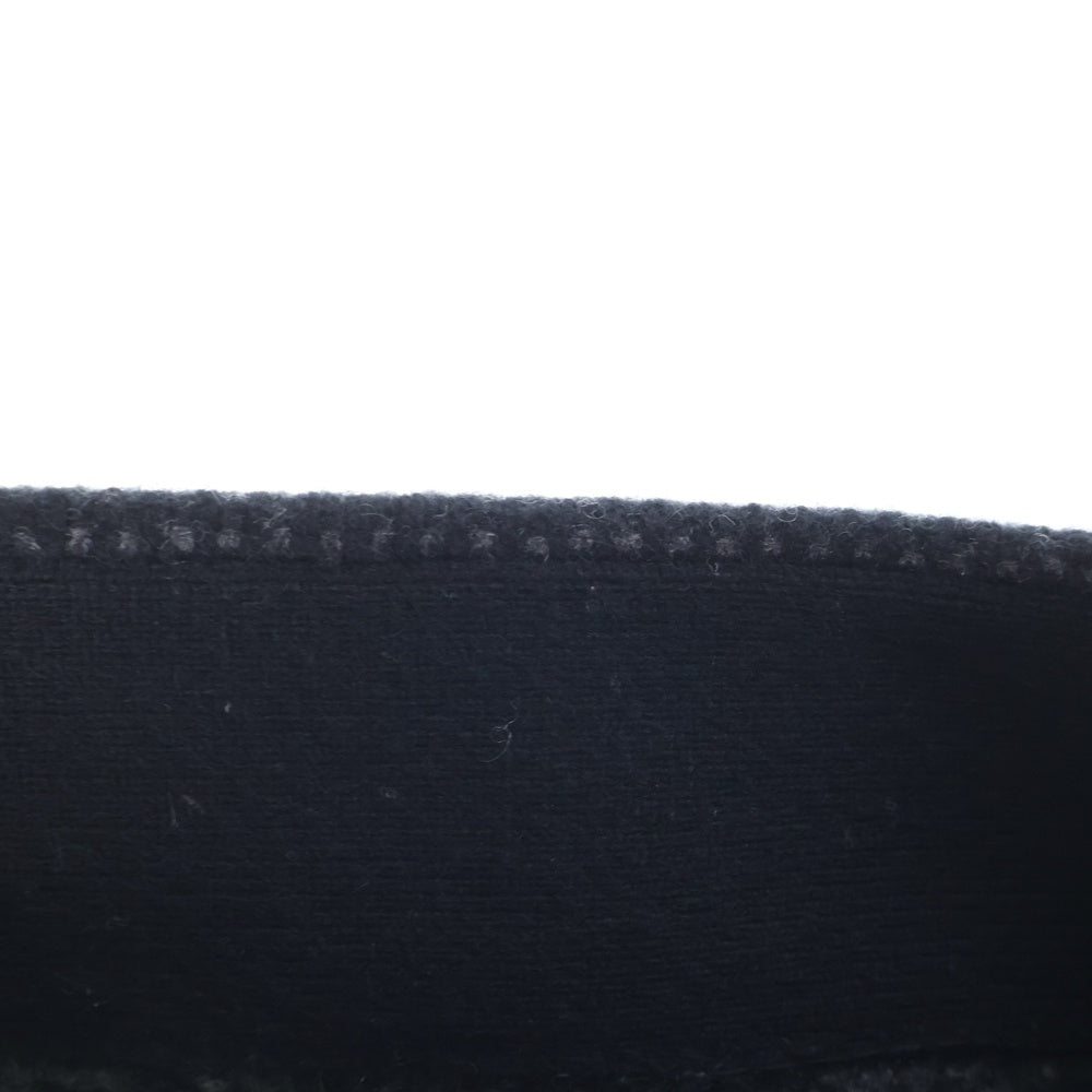 FENDI(フェンディ) ズッカ柄 FFロゴ カシミヤニット タイト ミニスカート グレー/ブラック レディース FZQ686 ALOJ