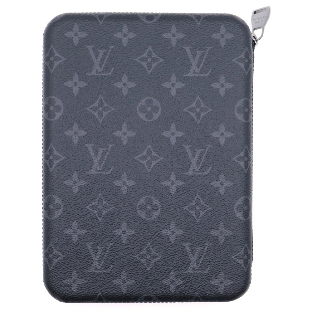 LOUIS VUITTON(ルイヴィトン) モノグラム エクリプス IPADカバー ボックス セカンドバッグ カードケース ブラック PVC M61870