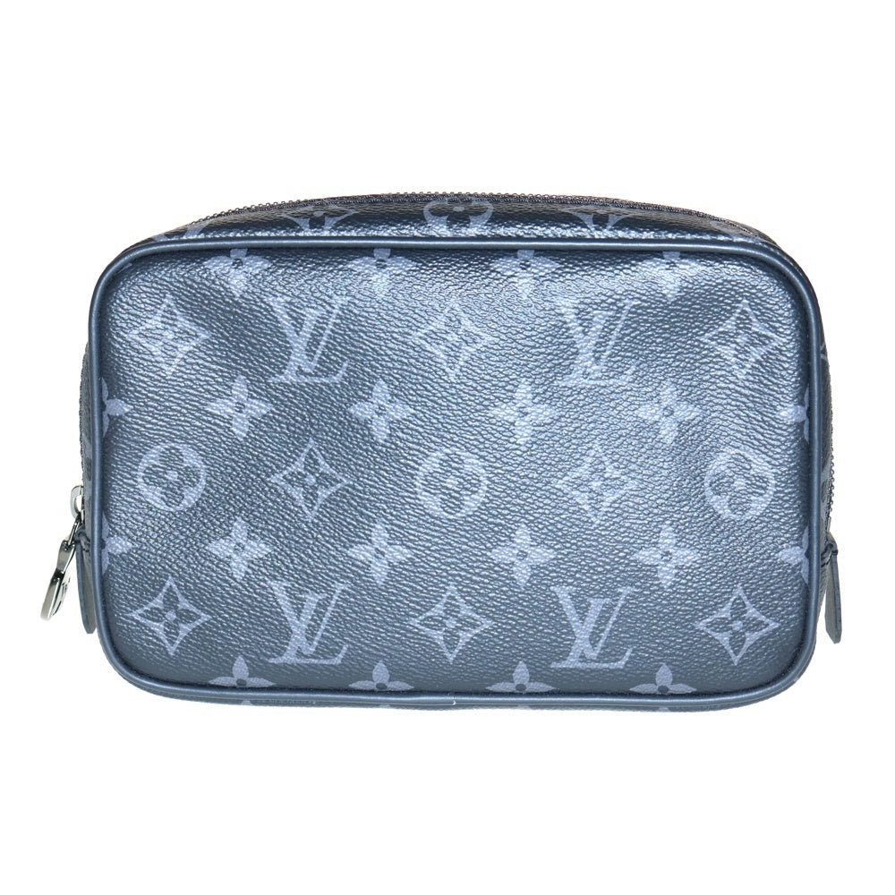 LOUIS VUITTON(ルイヴィトン) モノグラムエクリプス トゥルーストワレPM ポーチ ケース セカンドバッグ ブラック ブラック金具 M43384