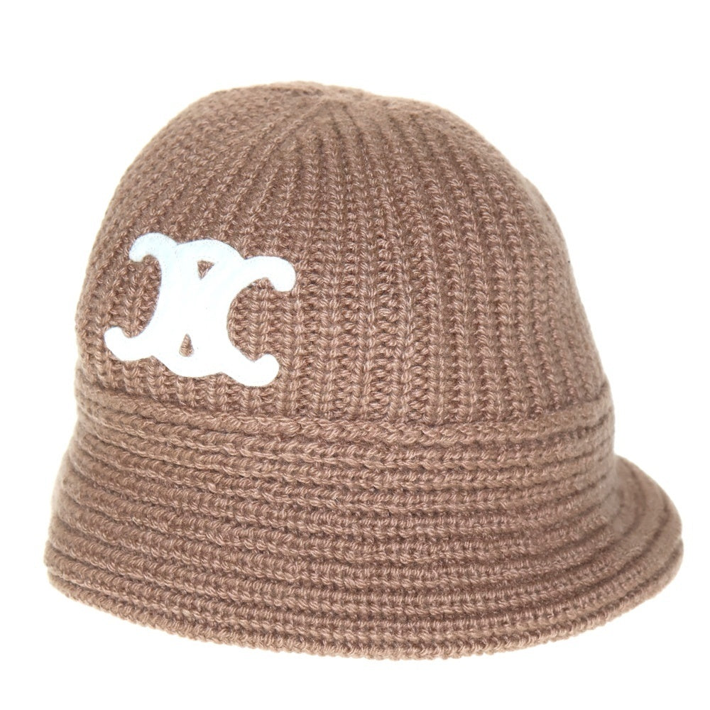 CELINE(セリーヌ) トリオンフ クロシェ ワッペンロゴ カシミヤニット