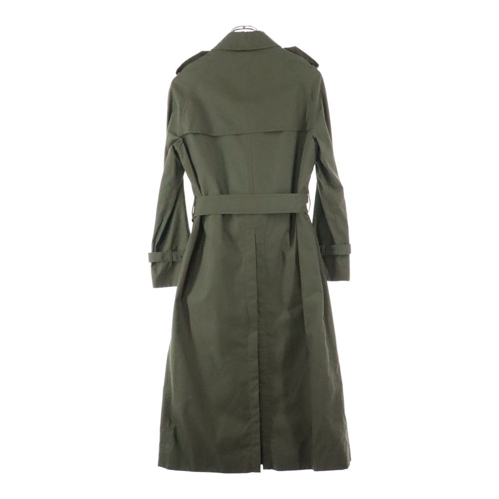 CELINE(セリーヌ) 20SS 裏地トリオンフ総柄 コットン トレンチ ロング コート カーキ 2M015085I