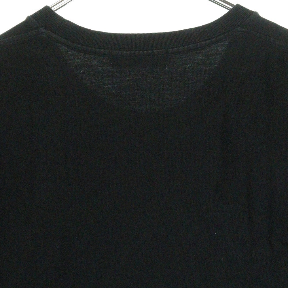 GOD SELECTION XXX(ゴッドセレクショントリプルエックス) フォト ロゴプリント クルーネック 半袖Tシャツ カットソー ブラック GX-A20-ST-02