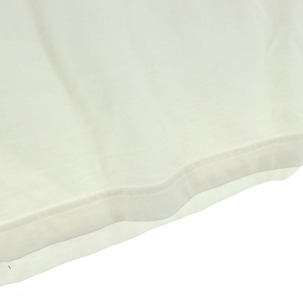 GOD SELECTION XXX(ゴッドセレクショントリプルエックス) GAGA ガガ フォト ロゴプリント クルーネック 半袖 Tシャツ カットソー ホワイト GX-S21-JBST-01