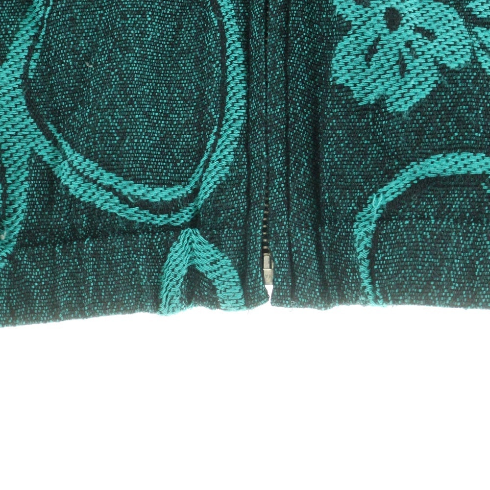 SUPREME(シュプリーム) 17SS Truth Tour Jacket トゥルース ツアー ジャガード総柄 刺繍 ジップアップ ジャケット グリーン