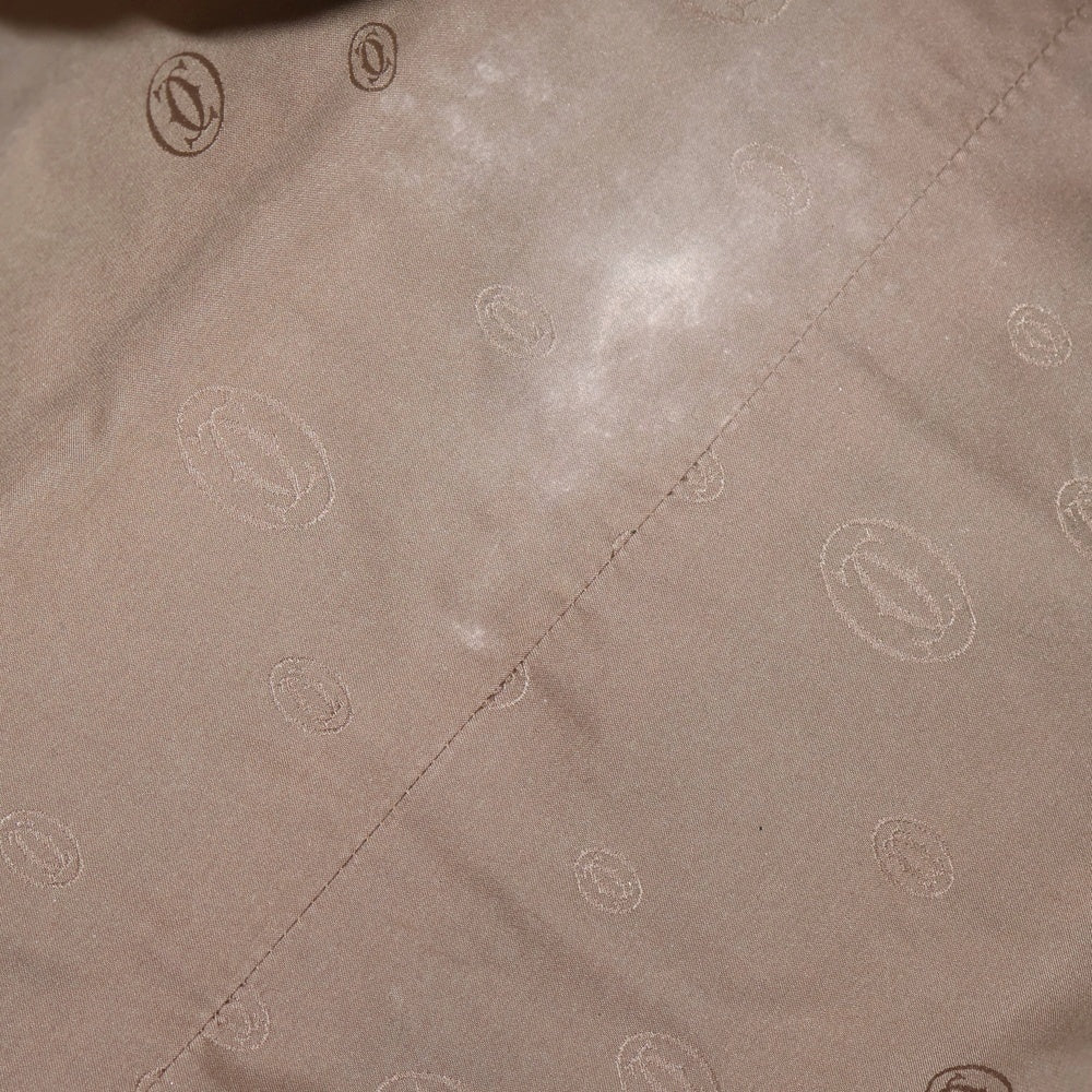 Cartier(カルティエ) マルチェロ パンチングロゴ レザー ハンド トートバッグ ゴールド金具 ホワイト L1000885