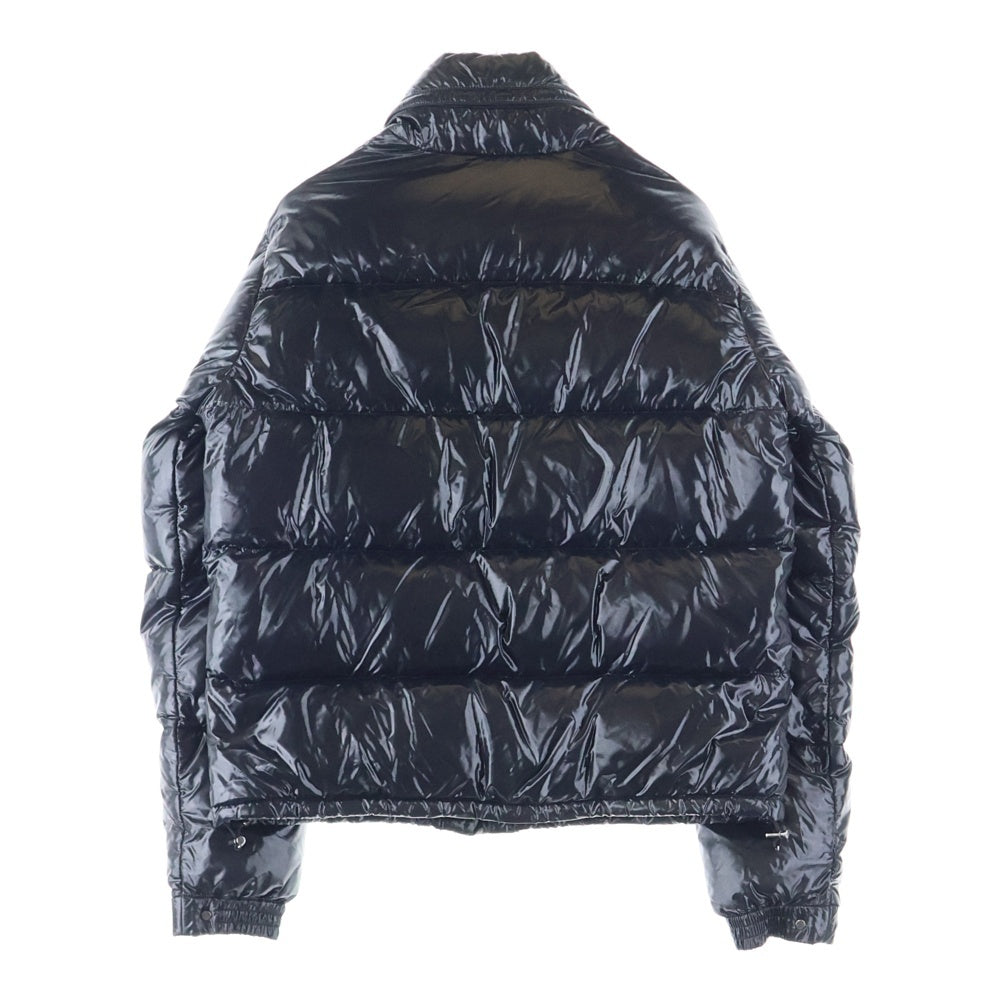 MONCLER(モンクレール) EVEREST エベレスト ワッペンロゴ ジップアップ ダウンジャケット ブラック 41310/60/68950