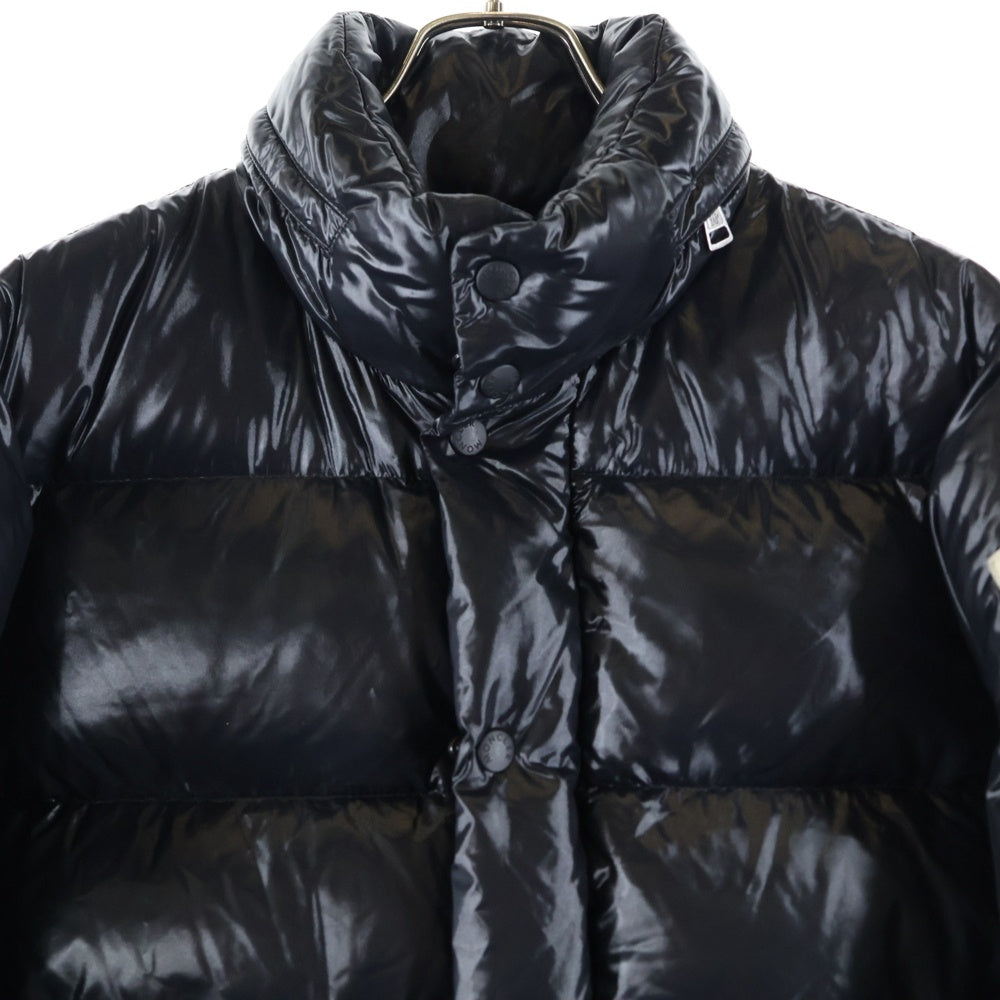 MONCLER(モンクレール) EVEREST エベレスト ワッペンロゴ ジップアップ ダウンジャケット ブラック 41310/60/68950