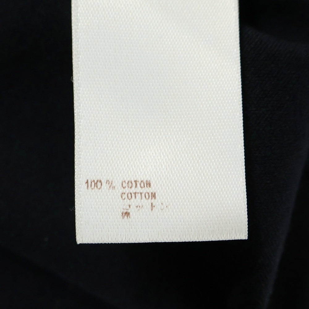 LOUIS VUITTON(ルイヴィトン) 09AW ダミエ柄 ラグランスリーブ クルーネック 半袖Tシャツ カットソー ブラック/チャコール RM092D MNJR61JE1