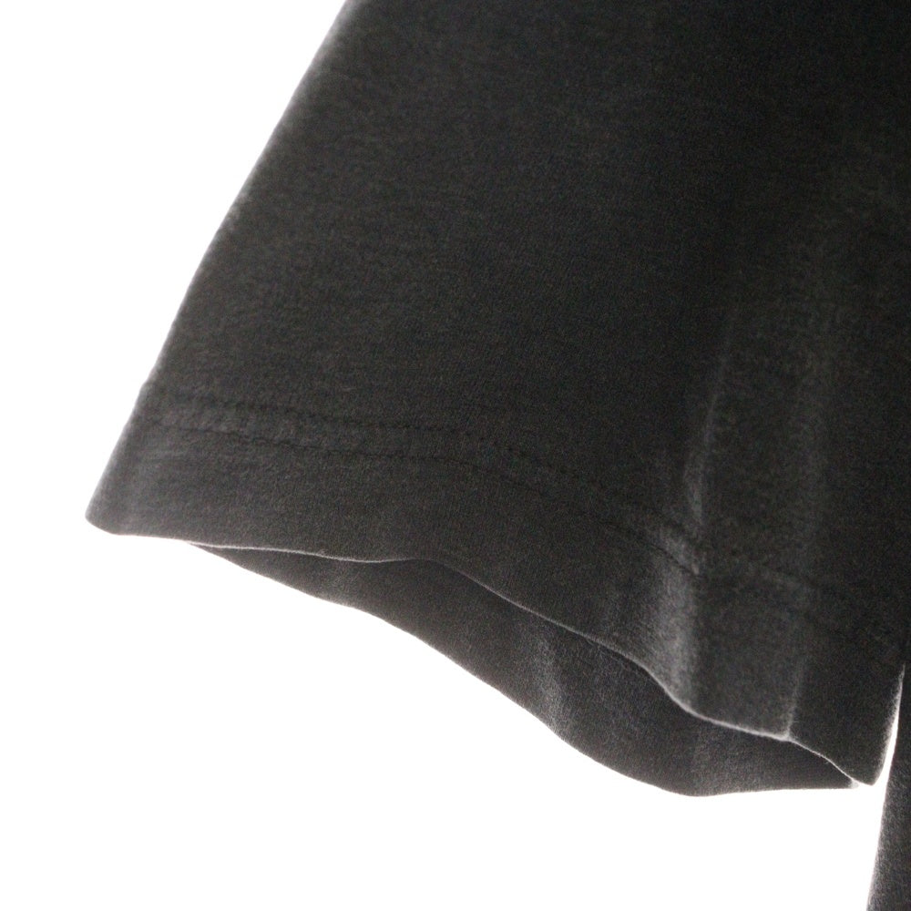 LOUIS VUITTON(ルイヴィトン) 17SS ワンポイントロゴ刺繍 クルーネック 半袖Tシャツ カットソー グレー RM171Q JC8 HAY50W