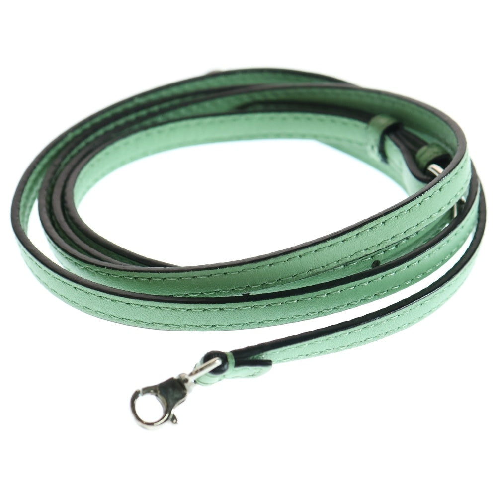 FENDI(フェンディ) マイクロバケット モンスター ショルダーバッグ ライトグリーン レザー 8M0354