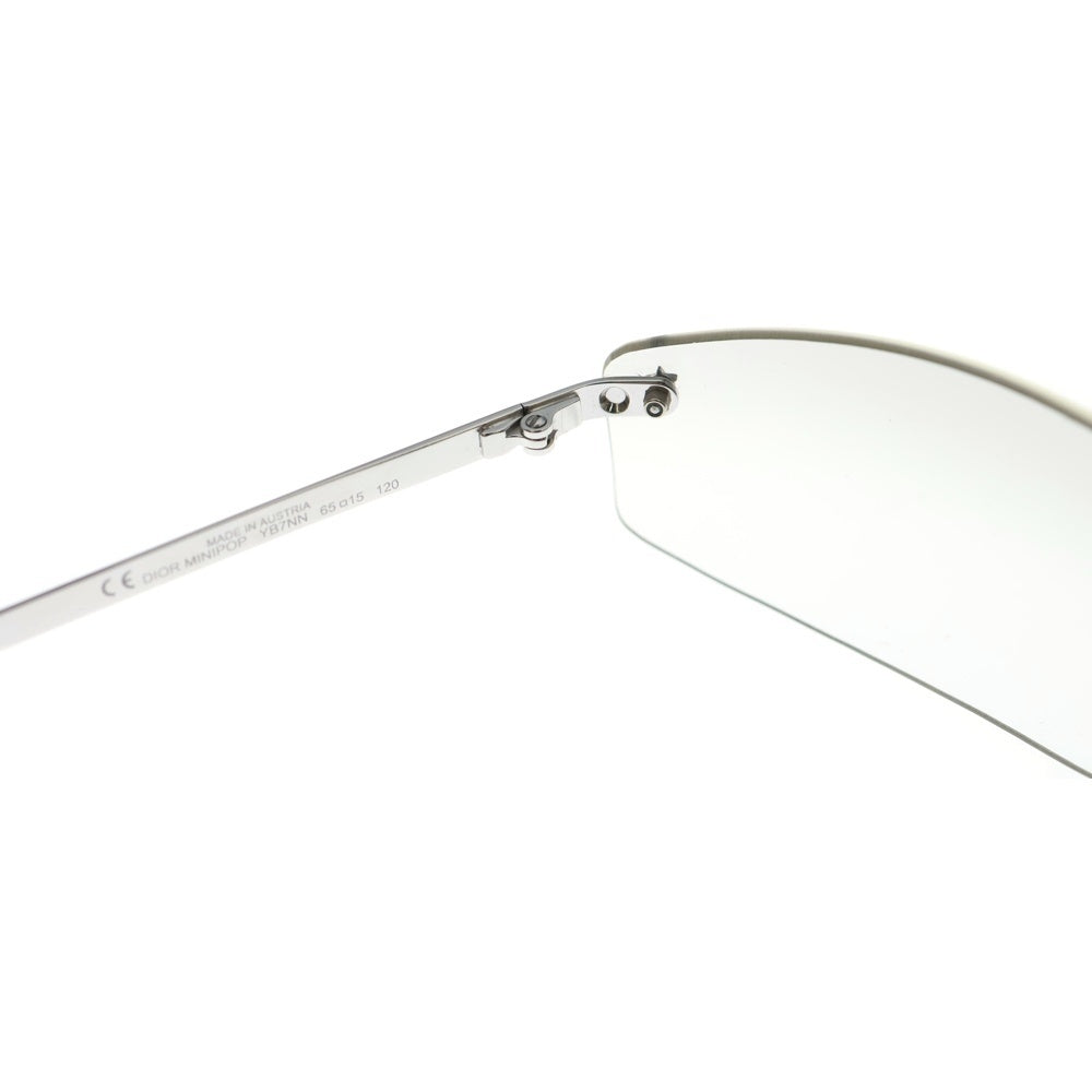 Christian Dior(クリスチャンディオール) リムレス メガネ アイウェア シルバーフレーム グラデーションレンズ