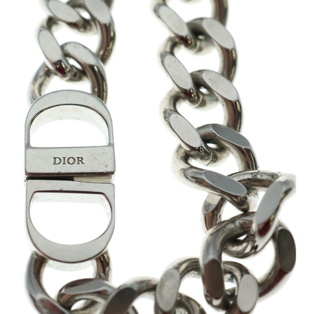 Christian Dior(クリスチャンディオール) CDアイコン ネックレス ペンダント チェーン シルバー