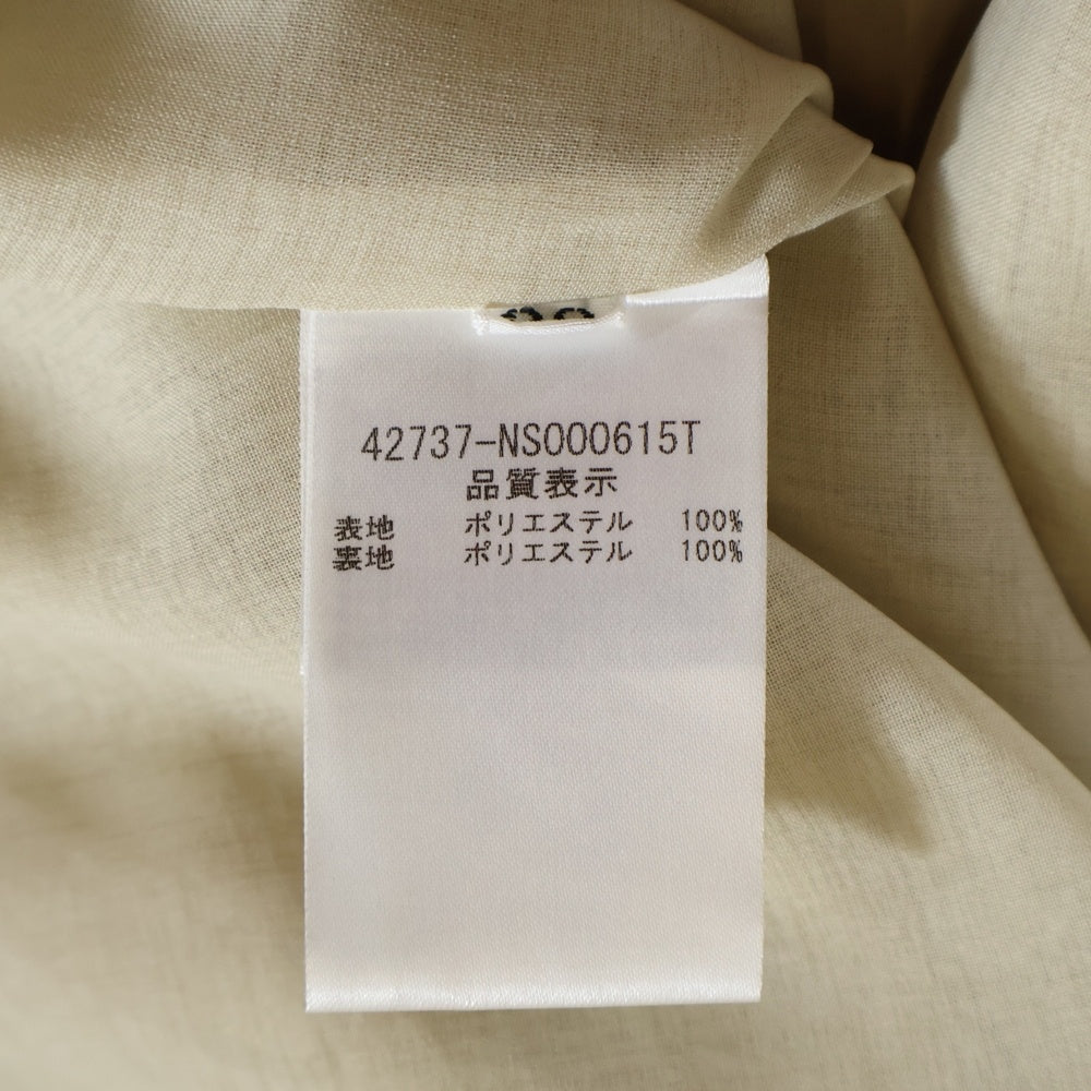 FOXEY(フォクシー) ギリシア ドレス ギャザースリーブ スクエアネック ミディアム フレア ワンピース ベージュ レディース 42737-NS000615T