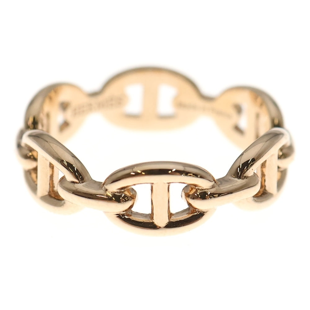 HERMES(エルメス) シェーヌダンクル アンシェネリング 指輪 Au750PG ピンクゴールド