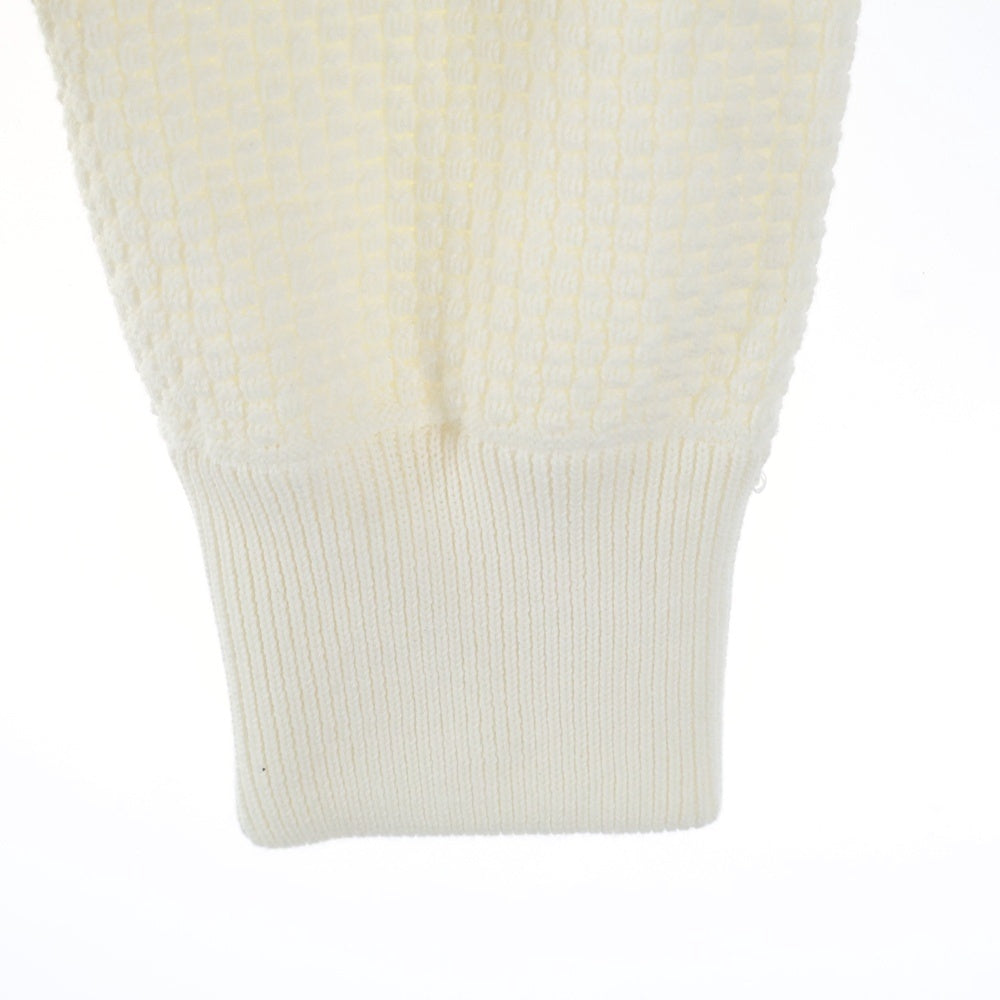 HERNO(ヘルノ) ウォーターレペレントバデッドポリエステル ハニカムコットンニット ハイブリッド ジップアップ フーデッド ジャケット ホワイト MC000141U-72018-1100