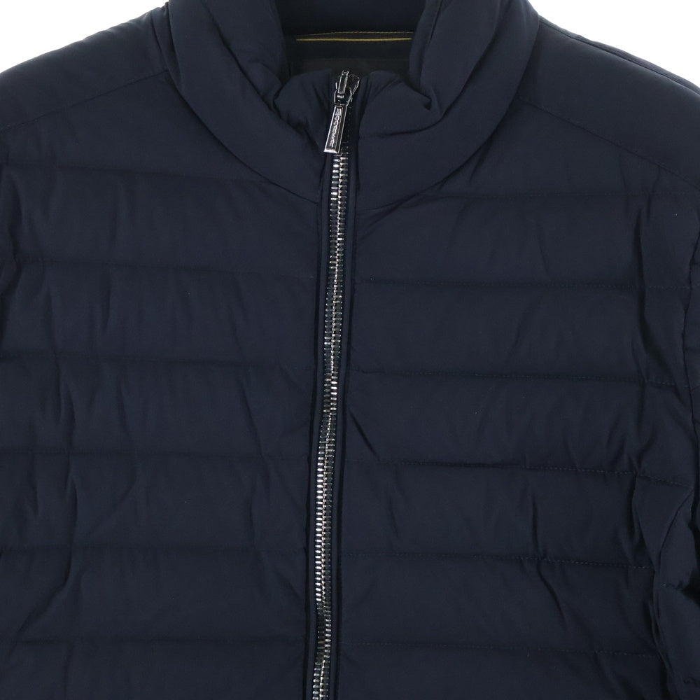 MOORER(ムーレー) RAY-KN レイ スタンドカラー ジップアップ ダウンジャケット ネイビー