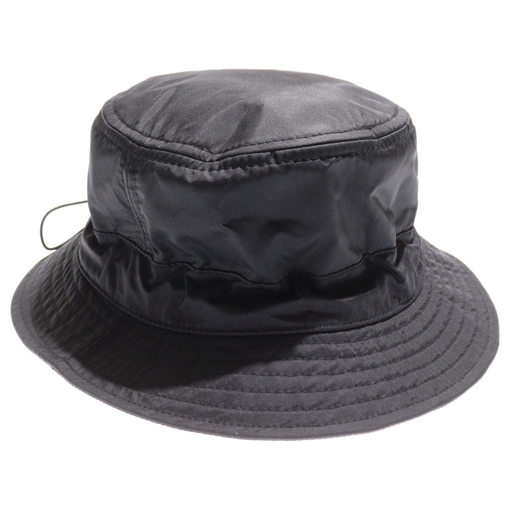 MONCLER(モンクレール) ×FRAGMENT ナイロンハット バケットハット 帽子 ブラック