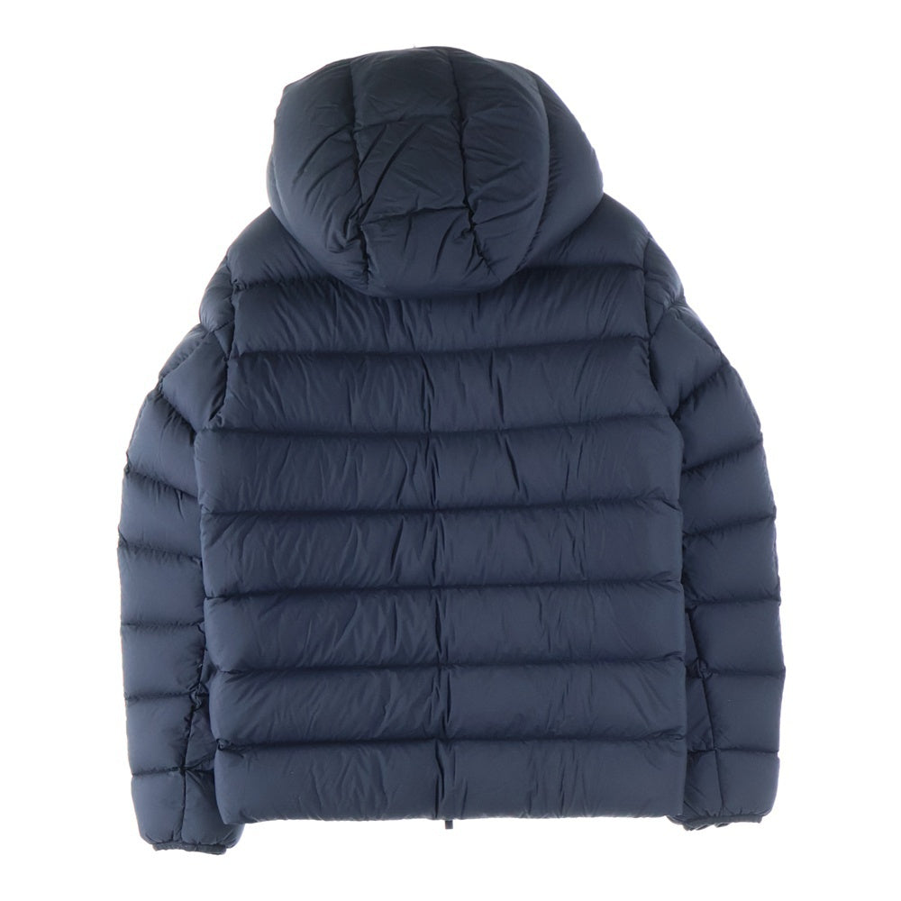 MONCLER(モンクレール) 23AW UME ウメ ロゴプリント フーデッド ジップアップ ダウンジャケット ブラック I20911A00034 596K7