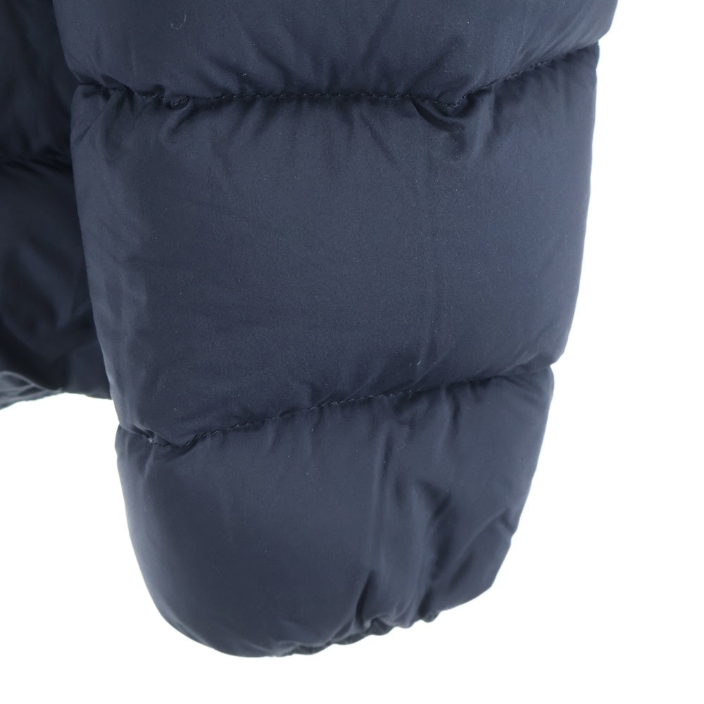 MONCLER(モンクレール) 23AW UME ウメ ロゴプリント フーデッド ジップアップ ダウンジャケット ブラック I20911A00034 596K7