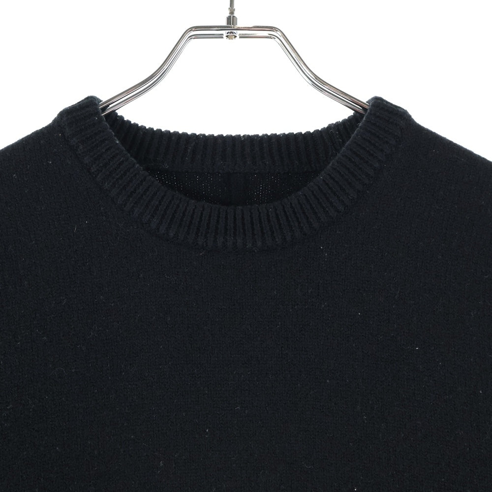 GIVENCHY(ジバンシィ) 18AW ロゴジャガード クルーネック プルオーバー 長袖ニット セーター ブラック BM900G400M