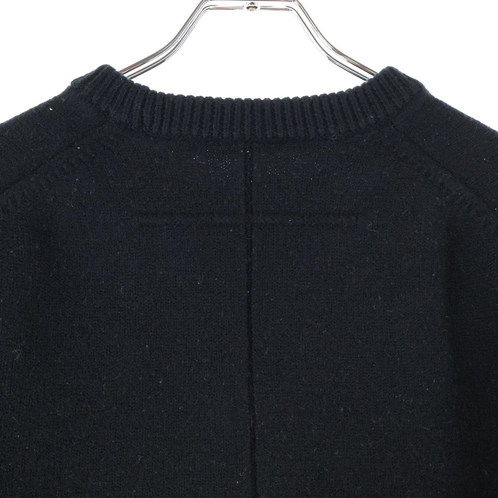 GIVENCHY(ジバンシィ) 18AW ロゴジャガード クルーネック プルオーバー 長袖ニット セーター ブラック BM900G400M