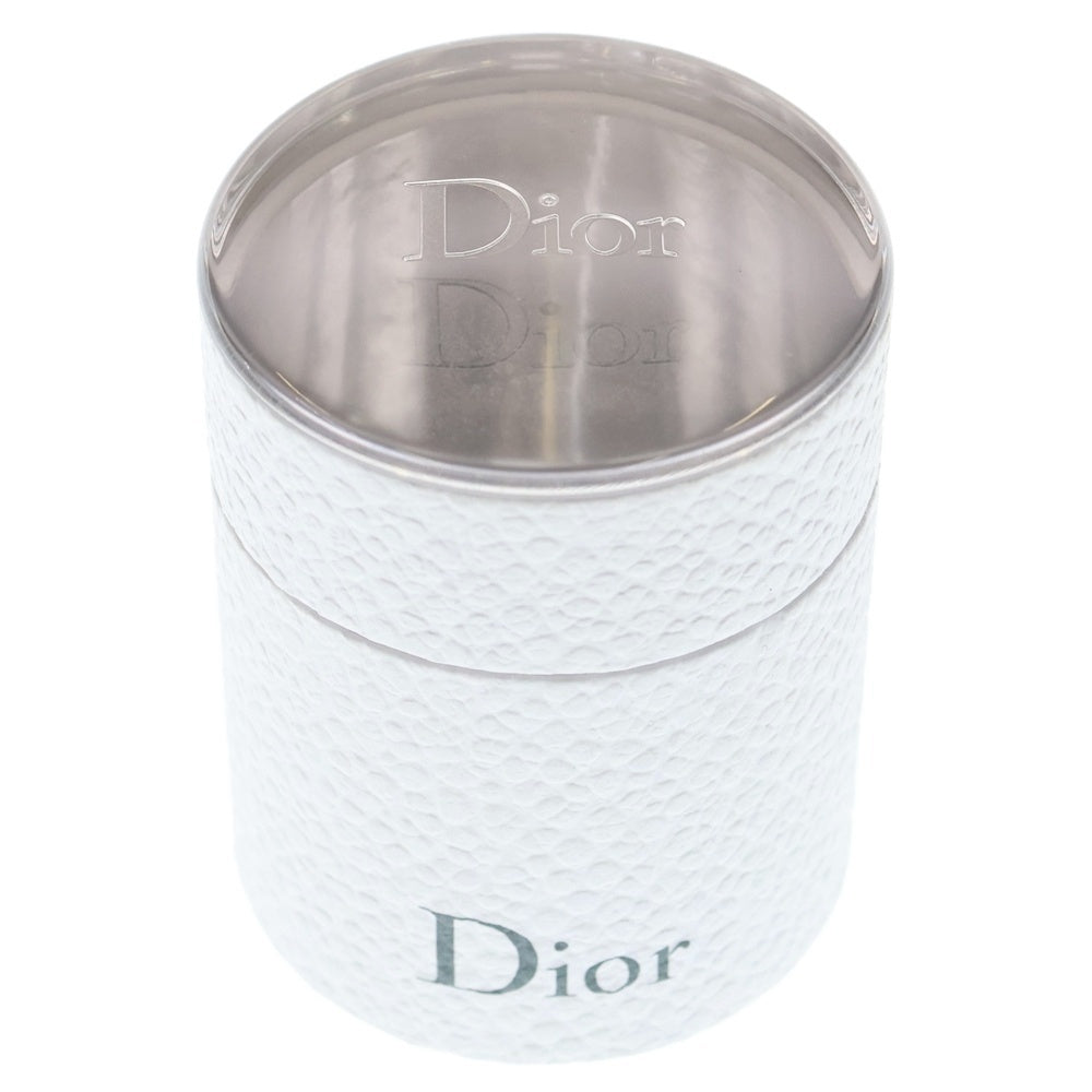 Christian Dior(クリスチャンディオール) ミッツァ スカーフ シルク オブリーク ベージュ×ネイビー