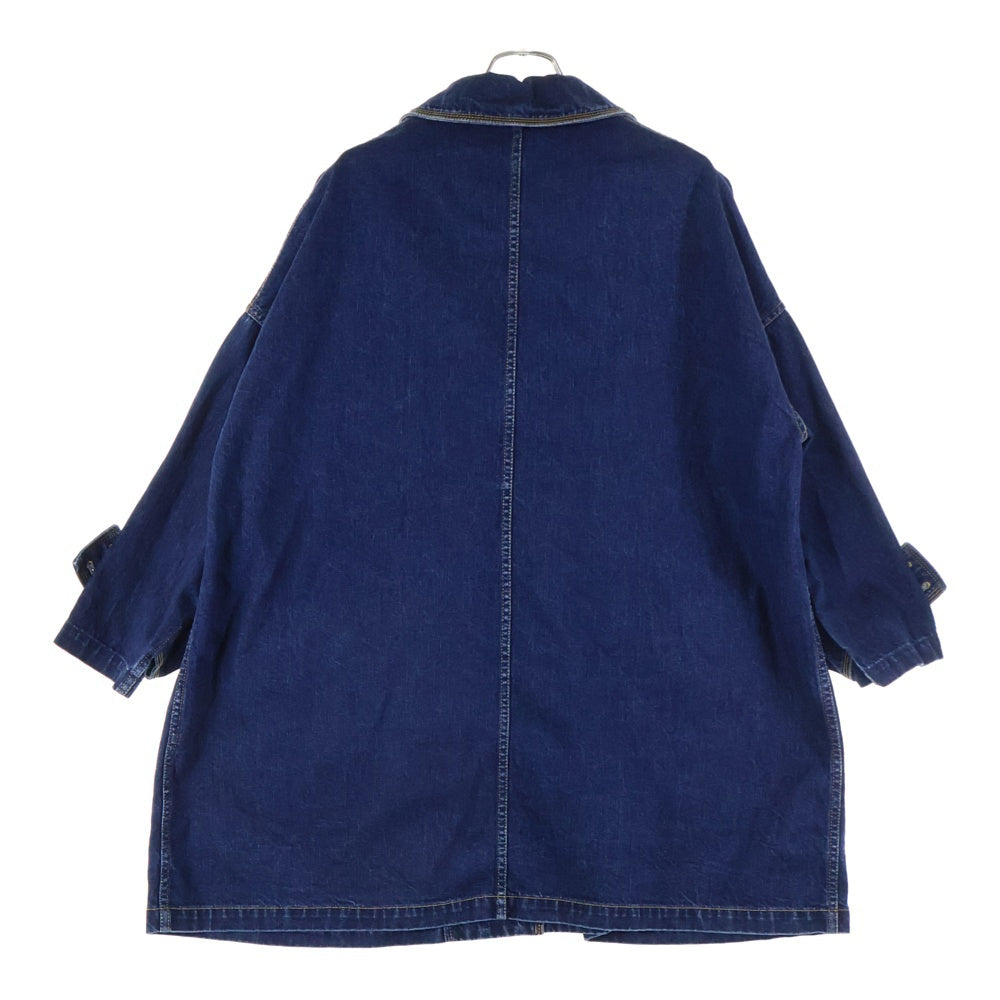MACKINTOSH(マッキントッシュ) GDロゴボタンシングルデニムコート インディゴブルー