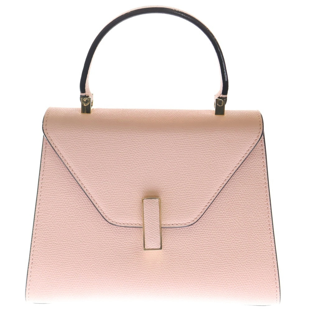 DELVAUX(デルボー) イジィデ ミニ 2WAY ハンドバッグ ショルダーバッグ レザー ピンク レディース