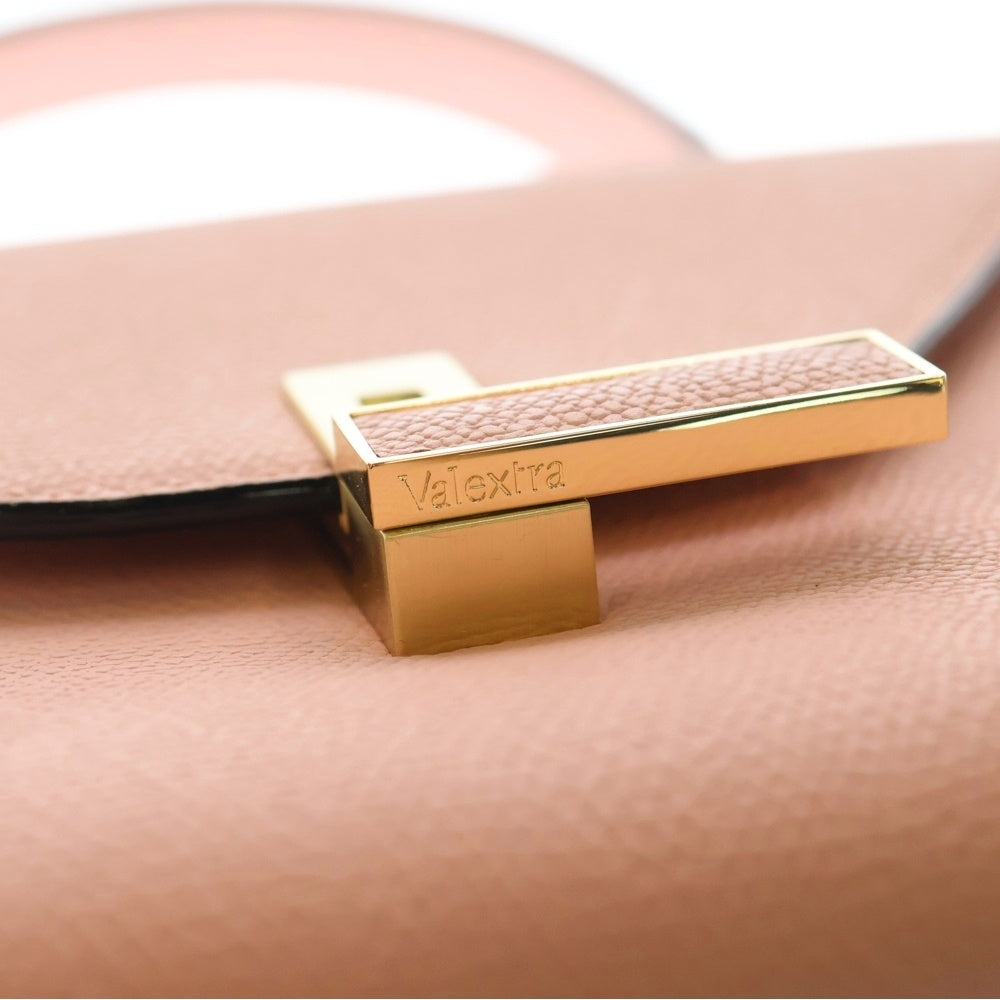 DELVAUX(デルボー) イジィデ ミニ 2WAY ハンドバッグ ショルダーバッグ レザー ピンク レディース