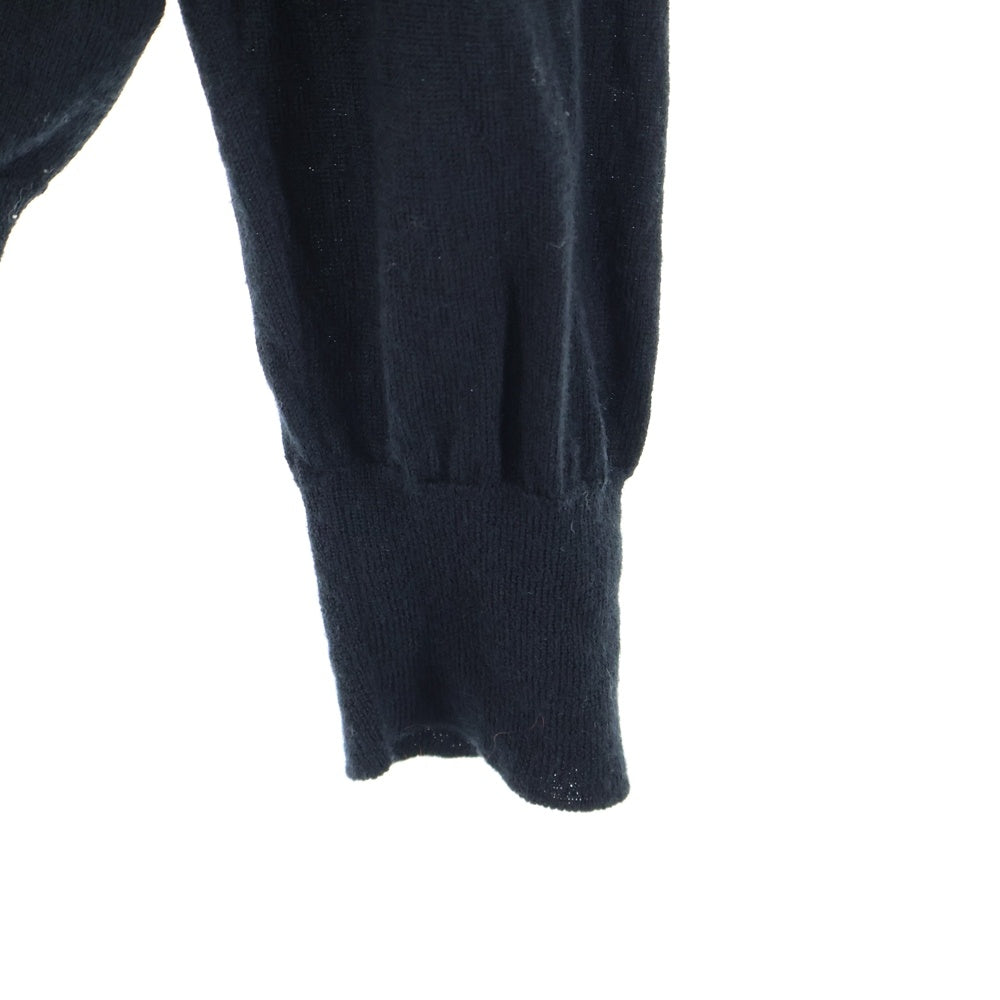 PRADA(プラダ) ハイネック長袖ウールニットセーター ブラック DNA796