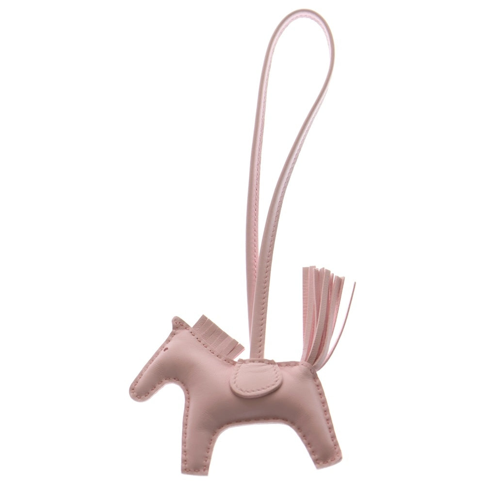 HERMES(エルメス) ロデオ ローズダーリン K刻印 バッグチャーム