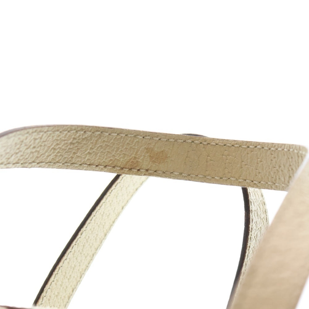 GUCCI(グッチ) GGキャンバス ハンドバッグ ベージュ キャンバス×レザー 124542 レディース