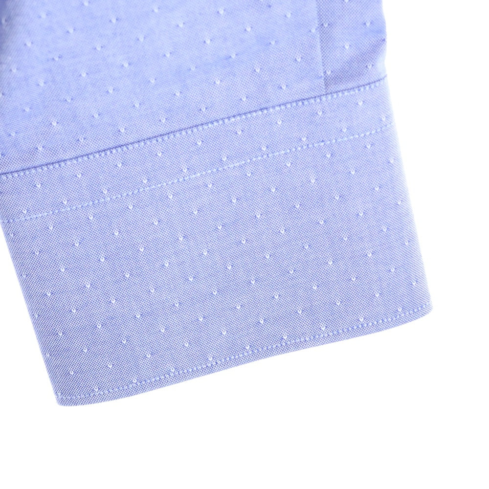 LOUIS VUITTON(ルイヴィトン) 18AW LVワンポイントロゴ刺繍 ボタンダウン 長袖シャツ ブルー RM182Q GHA HFS41W