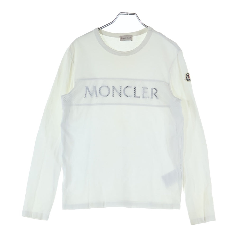 MONCLER(モンクレール) 21SS ワッペン ロゴプリント メッシュ切り替え