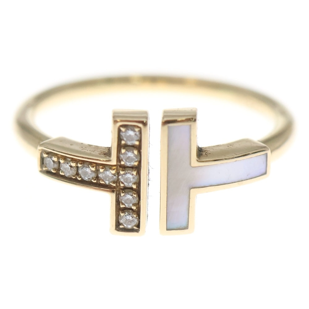 TIFFANY & Co.(ティファニー) Tワイヤー ダイヤ マザーオブパール