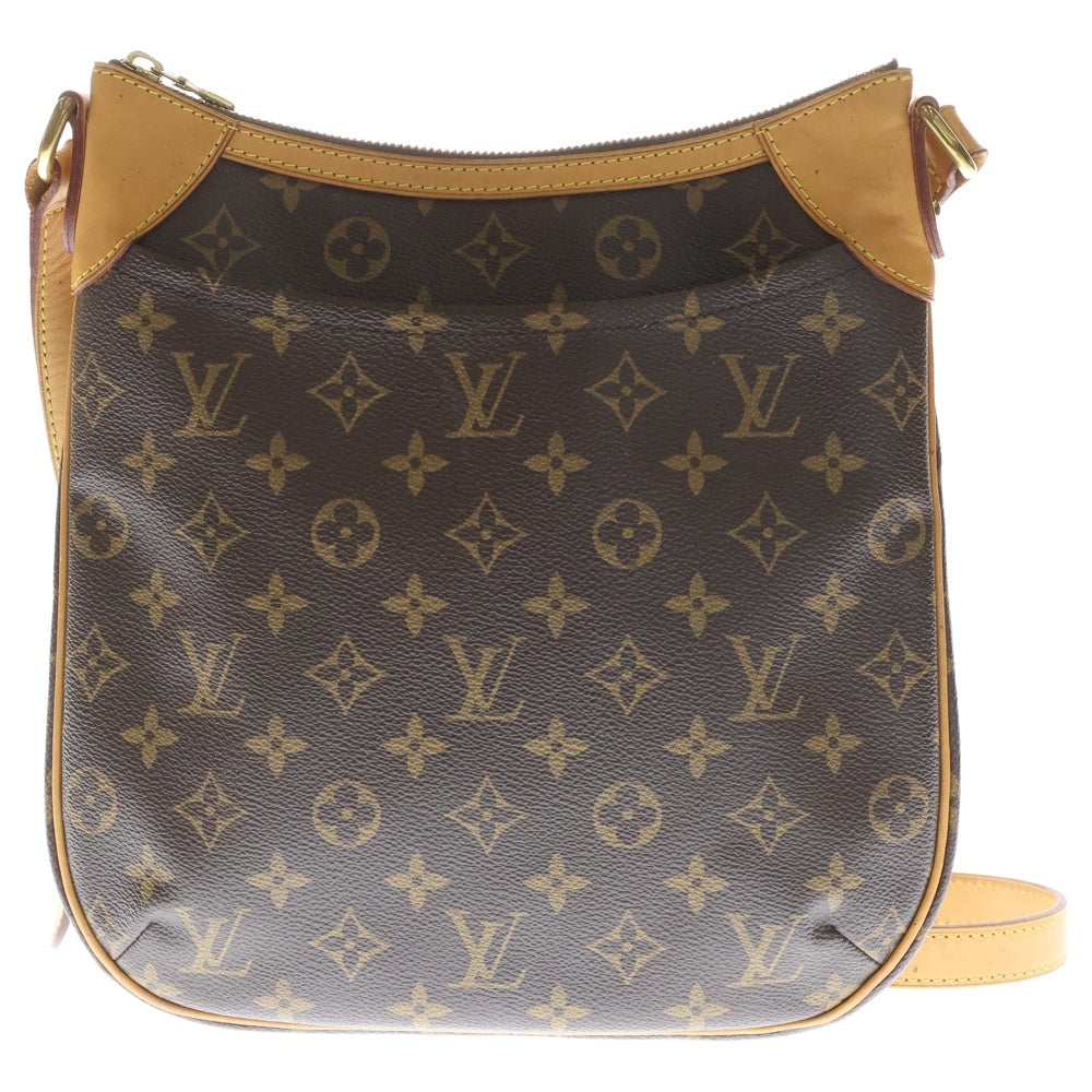 LOUIS VUITTON(ルイヴィトン) モノグラム オデオンPM レザーショルダーバッグ ブラウン M56390 レディース
