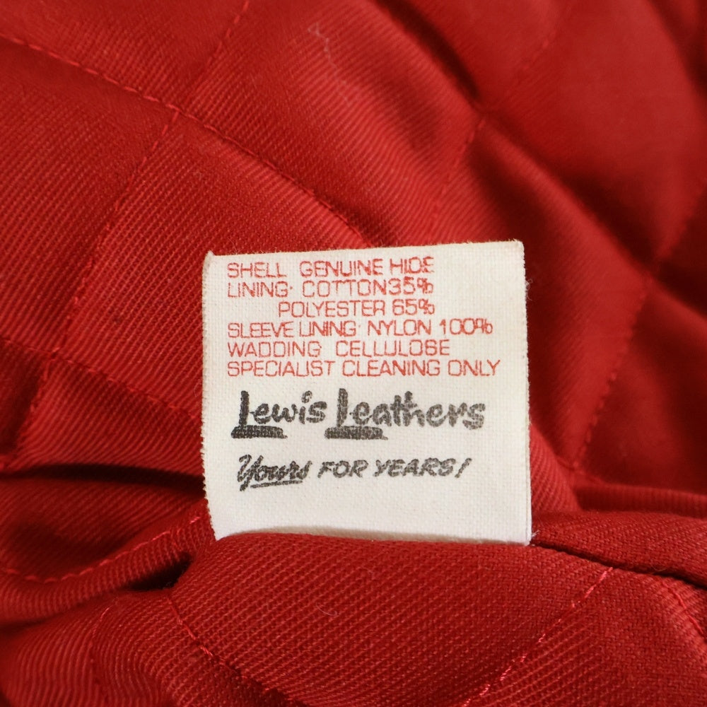 Lewis Leathers(ルイスレザー) 391 LIGHTNING ライトニング レザー ジップアップ ダブル ライダースジャケット ブラック