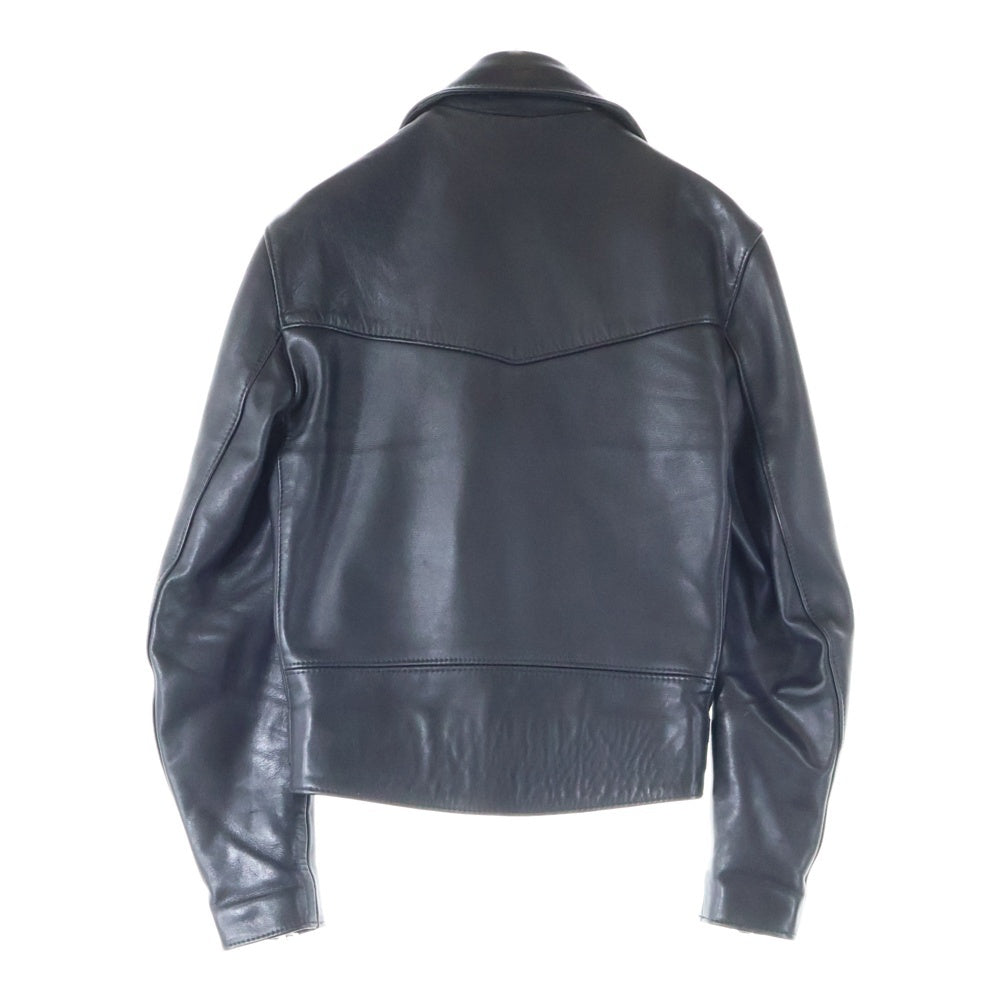 Lewis Leathers(ルイスレザー) 391 LIGHTNING ライトニング レザー ジップアップ ダブル ライダースジャケット ブラック