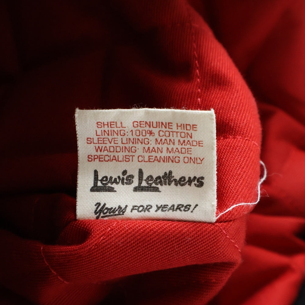 Lewis Leathers(ルイスレザー) 391 LIGHTNING ライトニング レザー ジップアップ ダブル ライダースジャケット ブラック