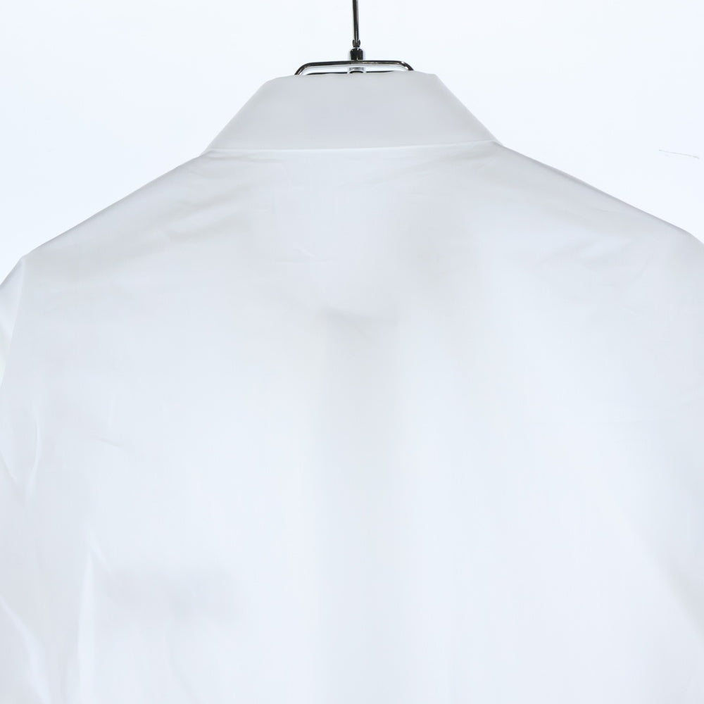 DIOR(ディオール) ×Peter Doig ピータードイグ ロゴ刺繍 比翼ボタン 長袖シャツ ホワイト 143C595B1581