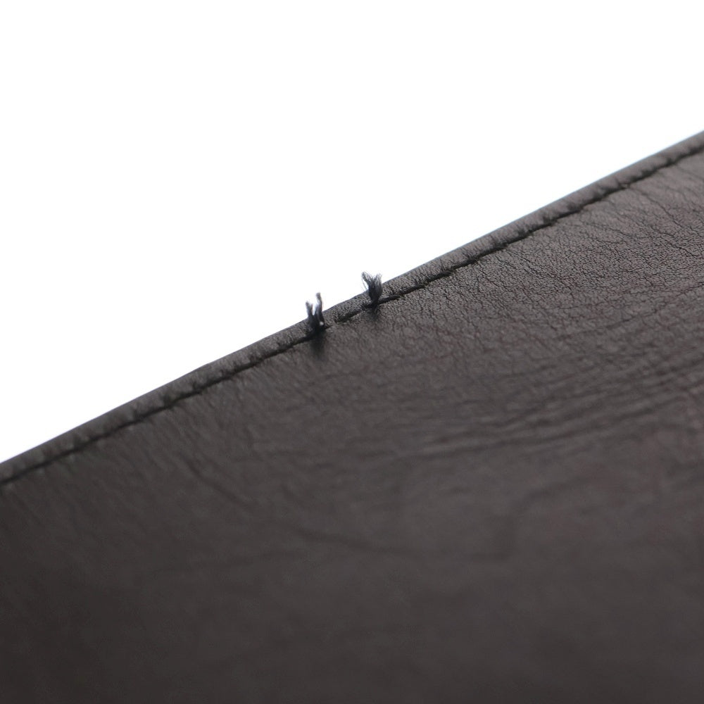 SAINT LAURENT PARIS(サンローランパリ) クラッチバッグ セカンドバッグ ケース ポーチ ブラック レザー 345277 ゴールド金具