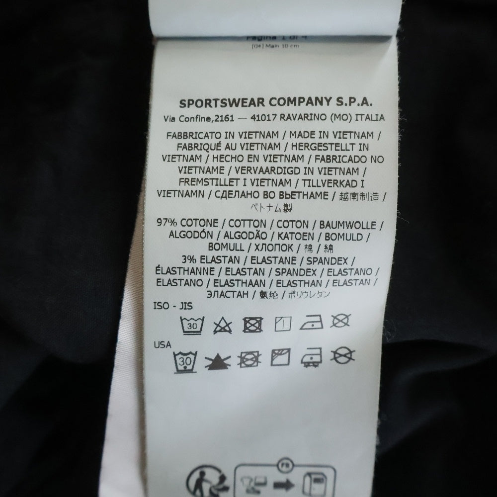 STONE ISLAND(ストーンアイランド) ロゴワッペン付き カーゴハーフパンツ ショーツ ブラック 8015L0803