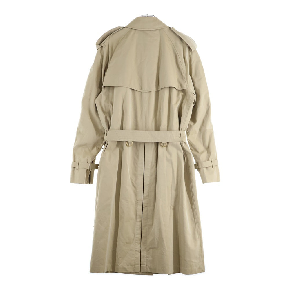BURBERRY(バーバリー) WESTMINSTER ウエストミンスター 裏地ノバチェック総柄 コットン トレンチ ロング コート ベージュ 4073478