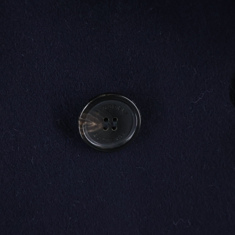 BURBERRY(バーバリー) メルトンウール ダブルブレスト ピーコート ネイビー