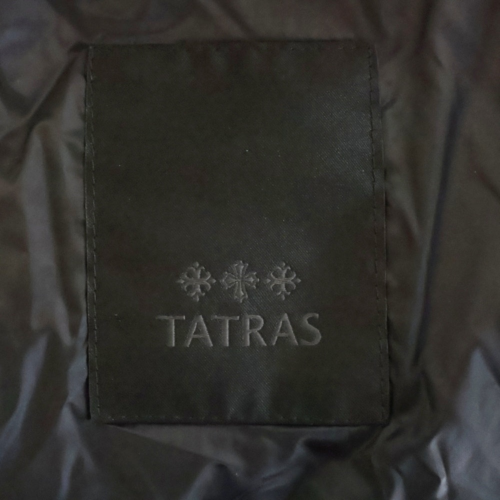 TATRAS(タトラス) 20AW MADEIRA マデイラ ラクーンファー ナイロン ダウンジャケット ダウンコート ブラック LTK20A4210 レディース